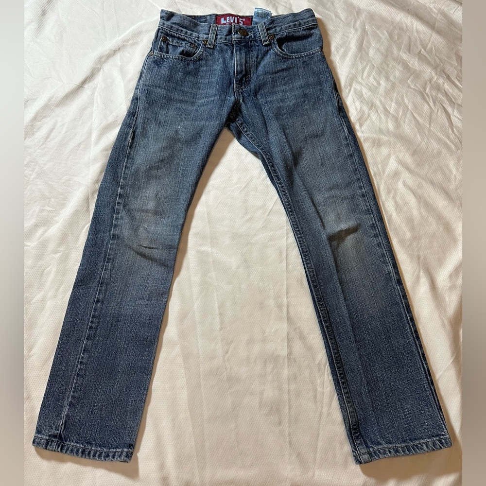 Levi's Dark Wash Performance 511 Jeans Boys Size 10 Regular